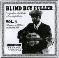 Blind Boy Fuller Vol 4: 15th December to 29th October 1937 - 1938