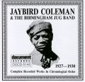 Jaybird Coleman & The Birmingham Jug Band 1927 - 1930