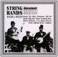 String Bands 1926 – 1929