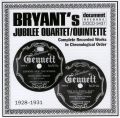 Bryant's Jubilee Quartette Vol 1 1928 - 1931