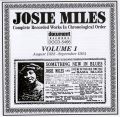 Josie Miles Vol 1 1922 - 1924