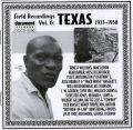 Field Recordings Vol 6 Texas 1933 – 1958