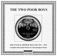 The Two Poor Boys 1927 - 1931