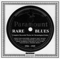 Rare Paramount Blues 1926 - 1929
