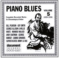 Piano Blues Vol 5 1929 - 1936