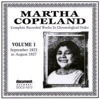 Martha Copeland Vol 1 1923 - 1927