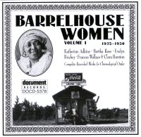 Barrelhouse Women Vol 1 1925 - 1930