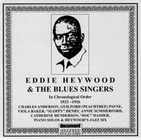 Eddie Heywood & The Blues Singers 1923 - 1926