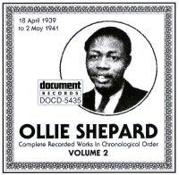 Ollie Shepard Vol 2 1939 - 1941