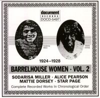 Barrel House Women Vol 2 1924 - 1928