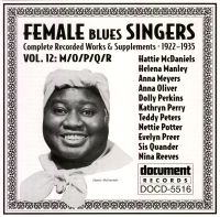 Female Blues Singers Vol 12 M/O/P/Q/R 1922 - 1935