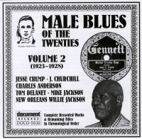 Male Blues Of The Twenties Vol 2 1923 - 1928