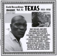 Field Recordings Vol 6 Texas 1933 - 1958