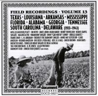 Field Recordings Vol 13 1933 - 1943