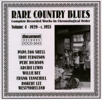 Rare Country Blues Vol 4 1929 - c.1953