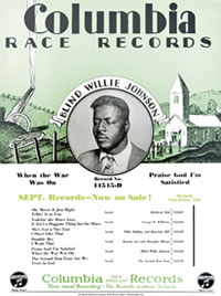 Blind Willie Johnson Poster