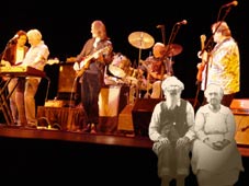 Jesse and Lula with John Mayall
