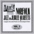 Norfolk Jazz & Jubilee Quartets Vol 5 1929 - 1937