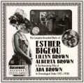 Esther Bigeou 1921 - 1923