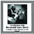 An Afternoon with Reverend Gary Davis