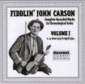 Fiddlin' John Carson Vol 1 1923 - 1924