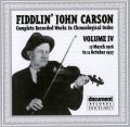 Fiddlin' John Carson Vol 4 1926 - 1927