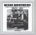 The Dixon Brothers Vol 1 1936