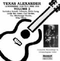 Texas Alexander Vol 2 1928 - 1930