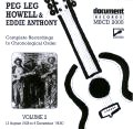 Peg Leg Howell & Eddie Anthony Vol 2 1928 - 1930