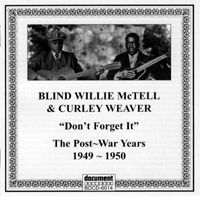 Blind Willie McTell & Curley Weaver 1949 - 1950