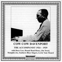 Cow Cow Davenport The Accompanist 1924 - 1929