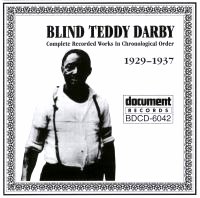 Blind Teddy Darby 1929 - 1937