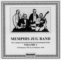 Memphis Jug Band Vol 1 1927 - 1928