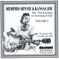 Memphis Minnie & Kansas Joe Vol 3 1931 - 1932