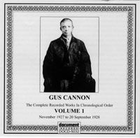 Gus Cannon Vol 1 1927 - 1928