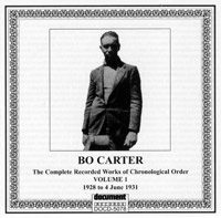 Bo Carter Vol 1 1928 - 1931