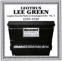 Lee Green Vol 1 1929 - 1930
