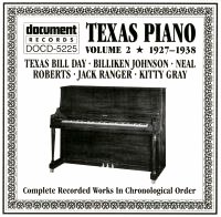 Texas Piano Vol 2 1927 - 1938