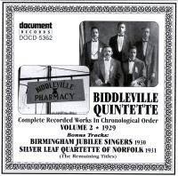 Biddleville Quintette Vol 2 1929