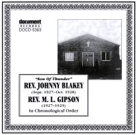 Rev Blakey & Rev ML Gipson 1927 - 1929