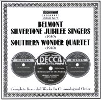 Belmont Silvertone Jubilee Singers / Southern Wonder Quartet 1939 - 1940