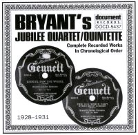 Bryant's Jubilee Quartette Vol 1 1928 - 1931