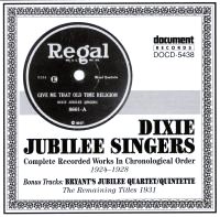 Dixie Jubilee Singers + Bryant's Jubilee Quartet / Quintette Vol 2 1924 - 1931