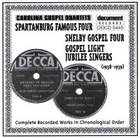 Carolina Gospel Quartets Vol 1 1938 - 1939