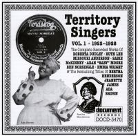 Territory Singers Vol 1 1922 - 1928