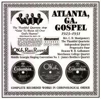 Atlanta GA Gospel 1923 - 1931