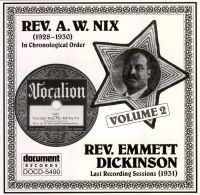 Rev A W Nix & Rev Emmett Dickinson Vol 2 1928 - 1931