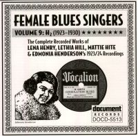Female Blues Singers Vol 9 H2 1923 - 1930