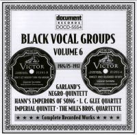 Black Vocal Groups Vol 6 1926 - 1943