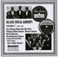 Black Vocal Groups Vol 7 1927 - 1941